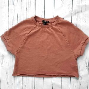 🌹 Forever21 (S) Cropped Sweat Top